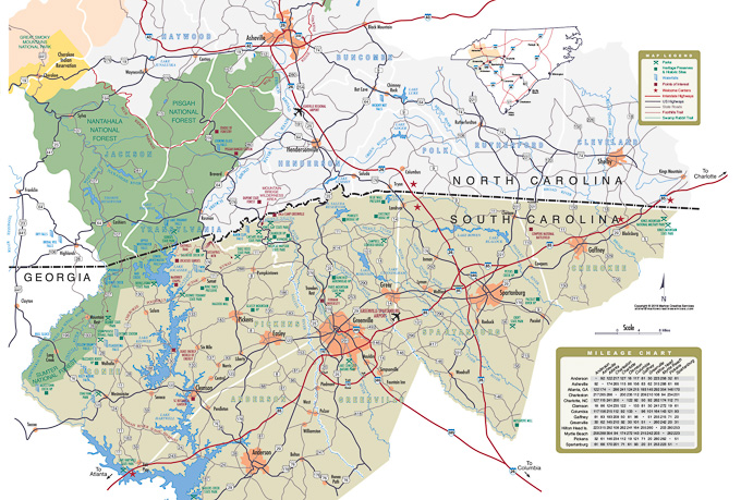 custom map drawn by Steve Marlow